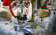 Noël à bord de l'ISS